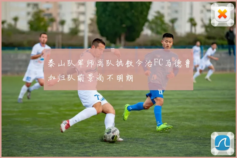 泰山队军师离队执教今治FC马德鲁加归队前景尚不明朗