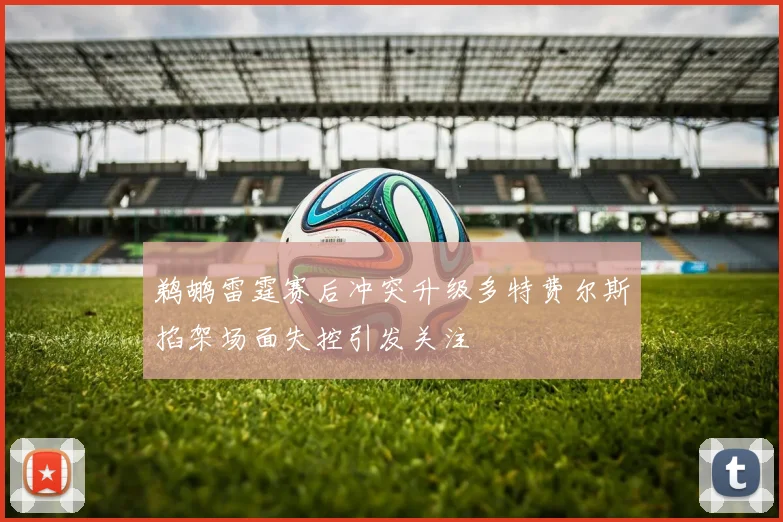 鹈鹕雷霆赛后冲突升级多特费尔斯掐架场面失控引发关注
